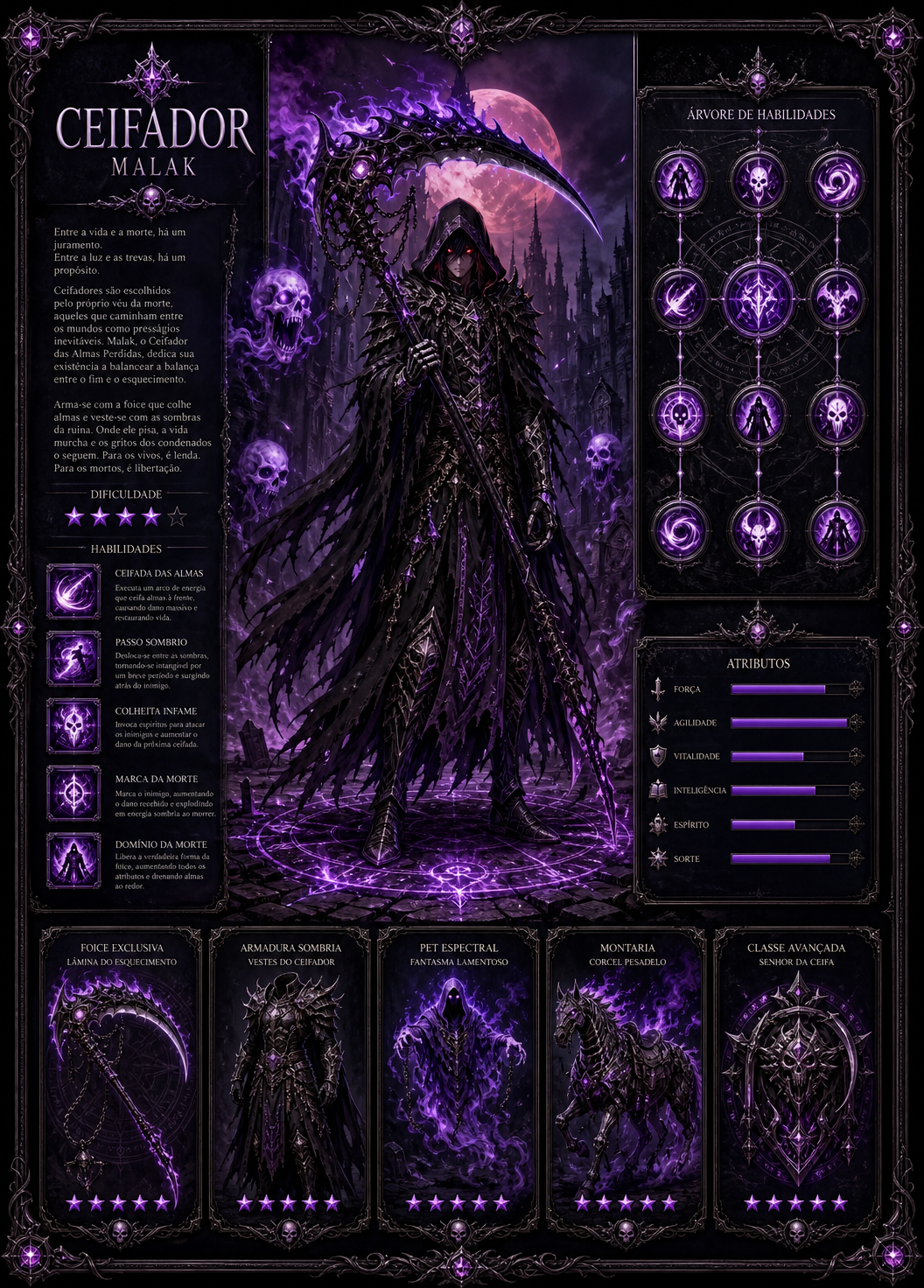Malak — Ceifador de Almas