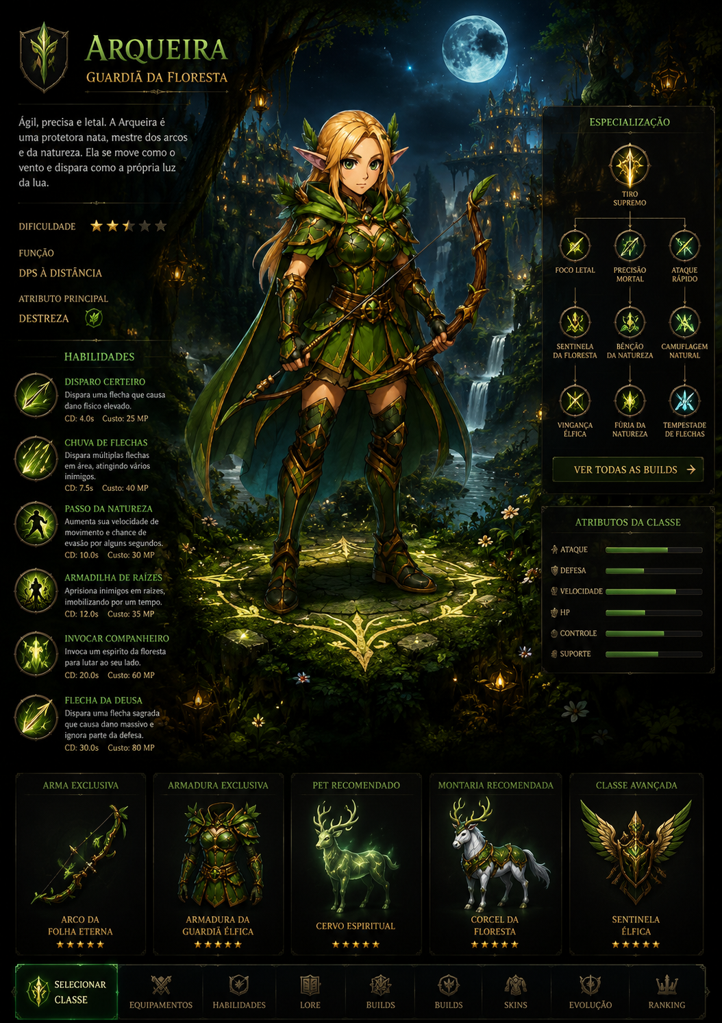 Arqueira — Guardiã da Floresta