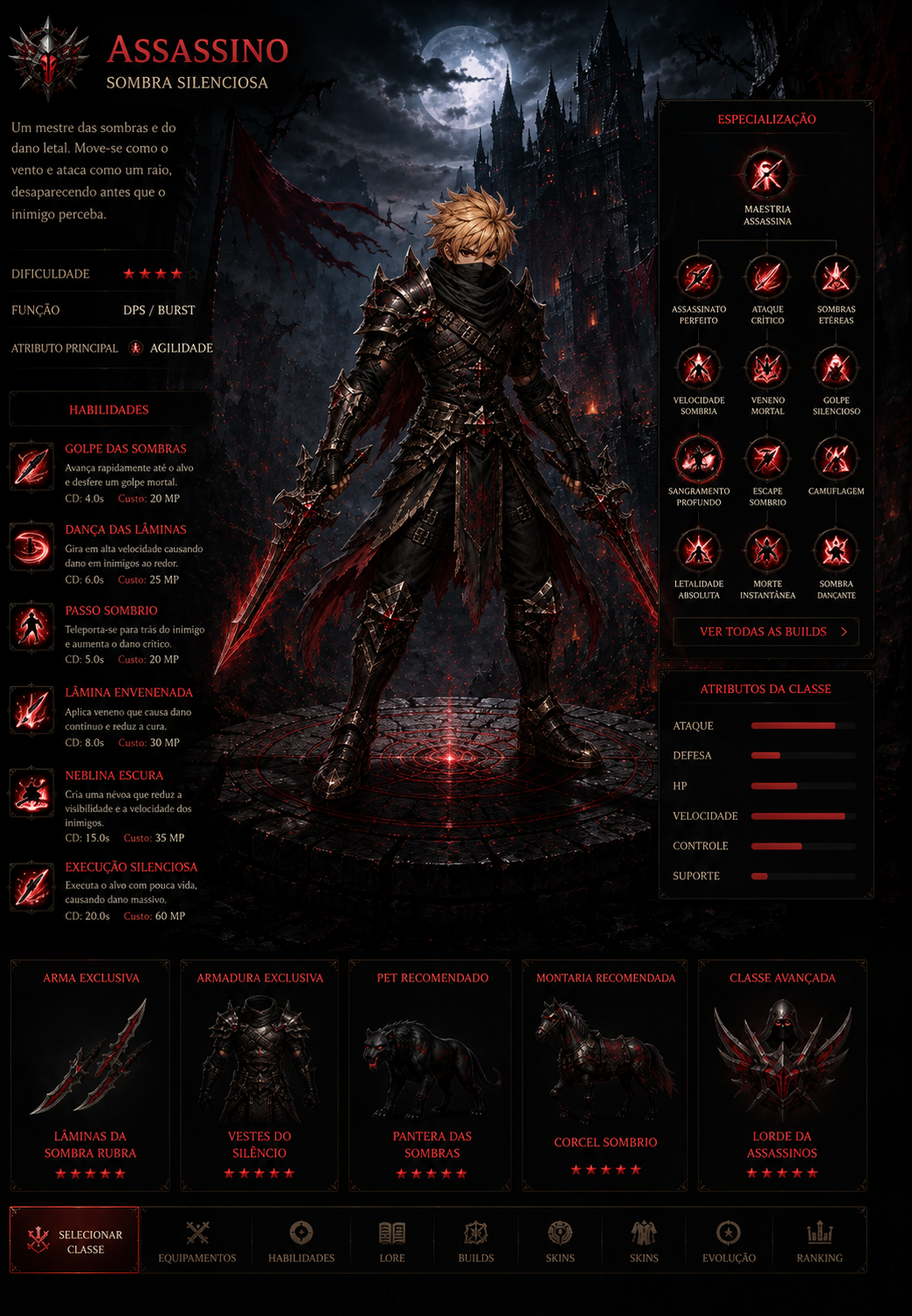 Assassino — Sombra Silenciosa