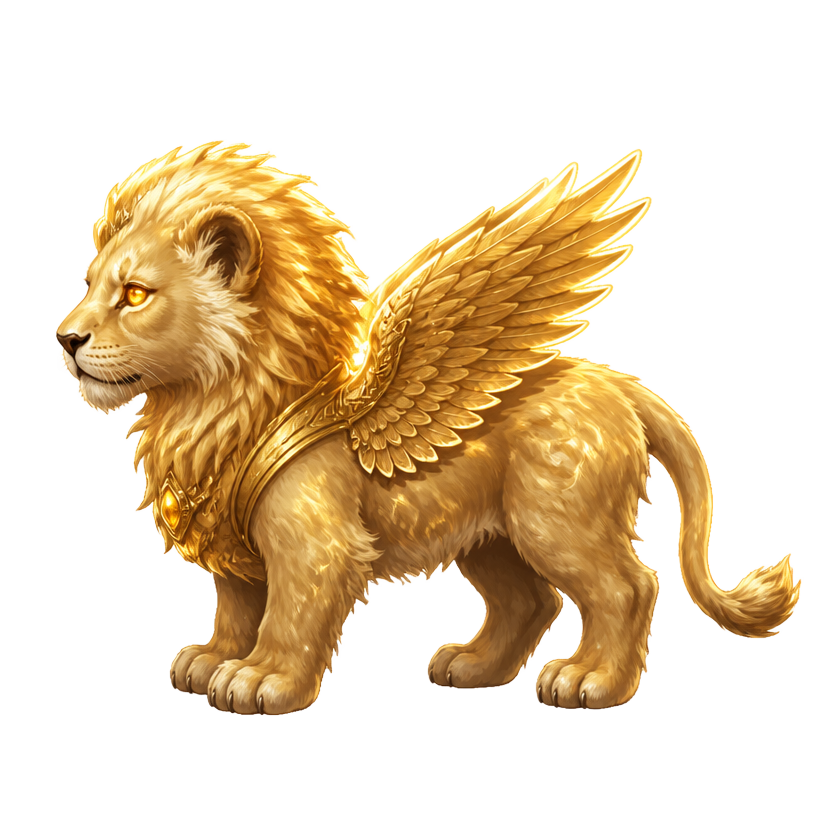Filhote Alado Dourado