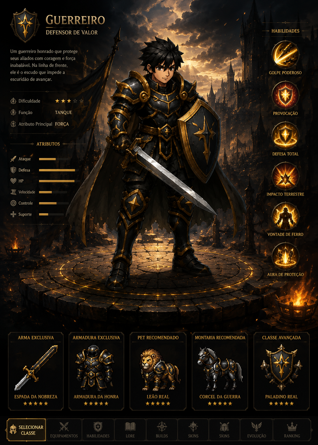 Guerreiro — Defensor de Valor